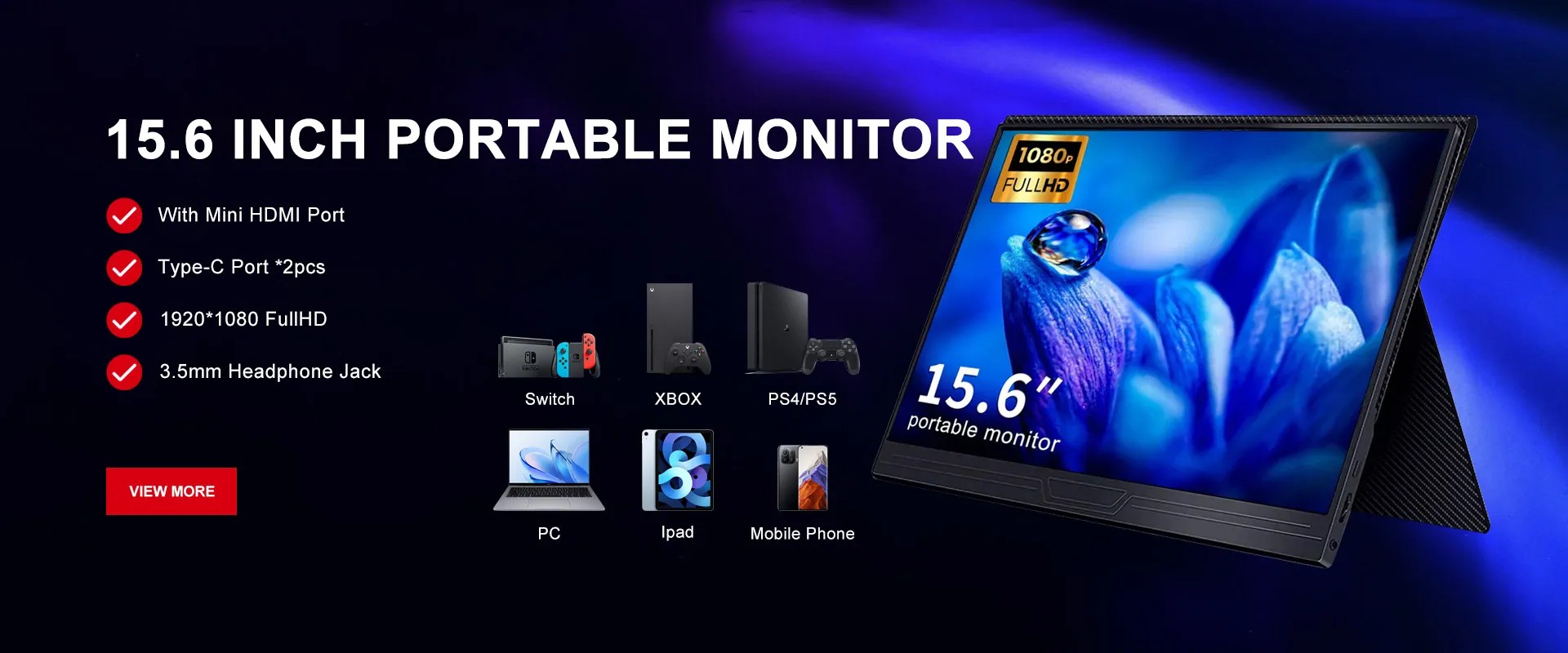 Fornecedor de monitor portátil na China