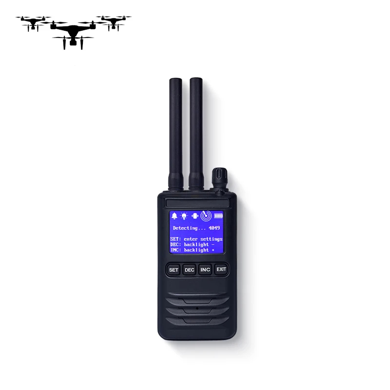 Detector anti-drone portátil portátil